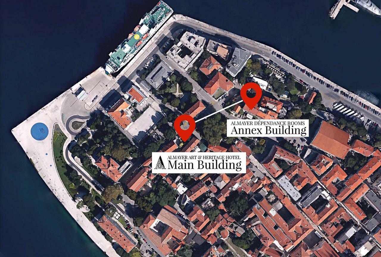 Almayer Art & Heritage Adults Only Hotel And Dependance Rooms Zadar Exteriér fotografie